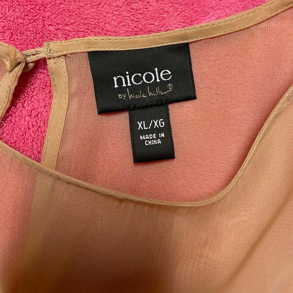 Nicole by Nicole Miller Tunic/Dress Blouse - Picture 3 of 3